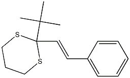 2-tert-Butyl-2-(2-phenylethenyl)-1,3-dithiane