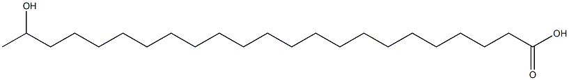 22-Hydroxytricosanoic acid Structure