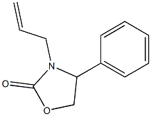 3-Allyl-4-phenyloxazolidin-2-one Structure