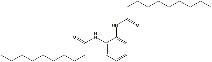 N,N'-Bisdecanoyl-o-phenylenediamine 结构式