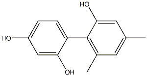 4',6'-Dimethyl-1,1'-biphenyl-2,2',4-triol