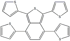 1,3,4,7-Tetra(2-thienyl)benzo[c]thiophene Struktur