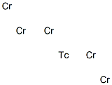 Pentachromium technetium Struktur