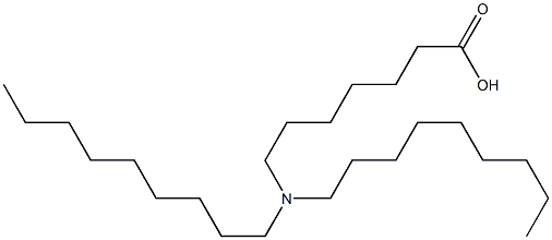 7-(Dinonylamino)heptanoic acid,,结构式