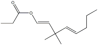  Propionic acid 3,3-dimethyl-1,4-octadienyl ester