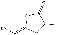(5Z)-4,5-Dihydro-5-(bromomethylene)-3-methylfuran-2(3H)-one|