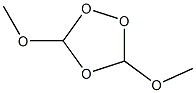 3,5-Dimethoxy-1,2,4-trioxolane,,结构式