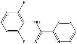 N-[2,6-Difluorophenyl]pyridine-2-carbothioamide Struktur