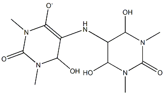  [5-[(Hexahydro-4,6-dihydroxy-1,3-dimethyl-2-oxopyrimidin)-5-ylamino]-1,2,3,6-tetrahydro-6-hydroxy-1,3-dimethyl-2-oxopyrimidine]-4-olate