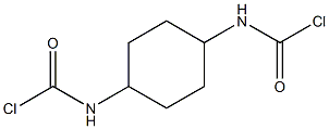 N,N'-Bis(chloroformyl)-1,4-cyclohexanediamine Struktur