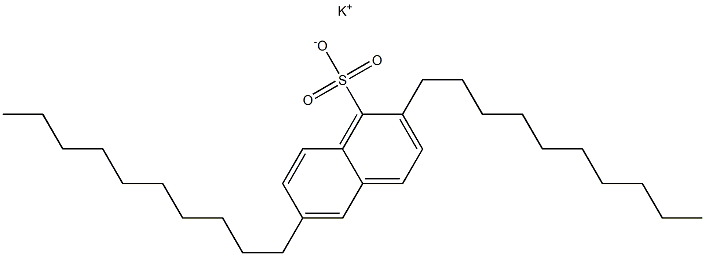 2,6-Didecyl-1-naphthalenesulfonic acid potassium salt