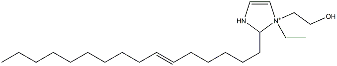  1-Ethyl-2-(6-hexadecenyl)-1-(2-hydroxyethyl)-4-imidazoline-1-ium