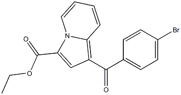 1-(4-Bromobenzoyl)indolizine-3-carboxylic acid ethyl ester|