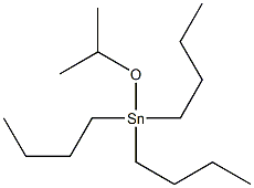 トリブチルすず(IV)イソプロポキシド 化学構造式