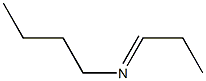 N-Propylidene-N-butylamine Structure