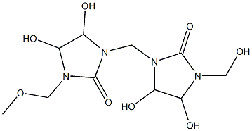 1-[[4,5-Dihydroxy-3-(hydroxymethyl)-2-oxoimidazolidin-1-yl]methyl]-4,5-dihydroxy-3-(methoxymethyl)imidazolidin-2-one