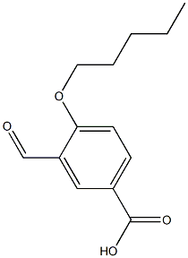 3-Formyl-4-pentyloxybenzoic acid