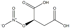 [R,(+)]-2-(Nitrooxy)succinic acid Struktur