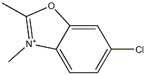 6-Chloro-2,3-dimethylbenzoxazolium