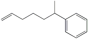 6-Phenyl-1-heptene Structure