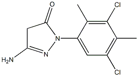 3-Amino-1-(3,5-dichloro-2,4-dimethylphenyl)-5(4H)-pyrazolone