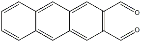 2,3-Diformylanthracene 结构式