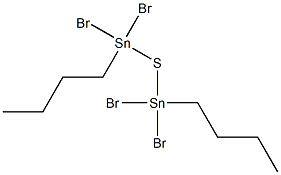 Bis(butyldibromostannyl) sulfide,,结构式