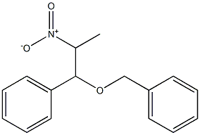 1-(Benzyloxy)-2-nitro-1-phenylpropane Struktur
