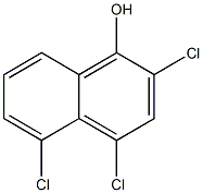 2,4,5-Trichloro-1-naphthol Structure