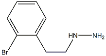 1-(2-Bromophenethyl)hydrazine,,结构式