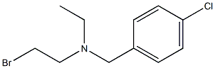 N-(2-Bromoethyl)-4-chloro-N-ethylbenzenemethanamine Structure