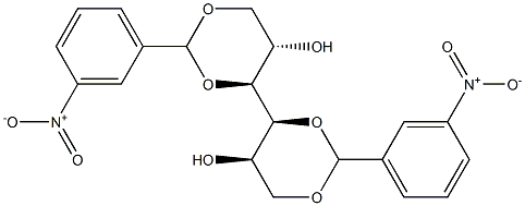 1-O,3-O:4-O,6-O-Bis(3-nitrobenzylidene)-L-glucitol|