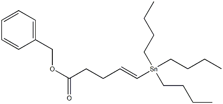 5-(Tributylstannyl)-4-pentenoic acid benzyl ester|