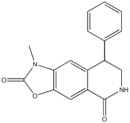 5,6-Dihydro-3-methyl-5-phenyl-1-oxa-3,7-diaza-1H-benz[f]indene-2,8(3H,7H)-dione