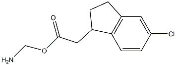 1-Aminomethyl-5-chloro-2,3-dihydro-1H-indene-1-acetic acid