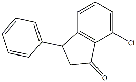 2,3-Dihydro-7-chloro-3-(phenyl)-1H-inden-1-one