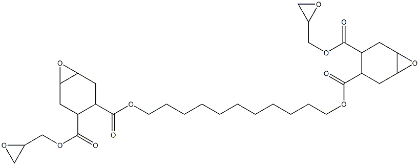 Bis[2-(glycidyloxycarbonyl)-4,5-epoxy-1-cyclohexanecarboxylic acid]1,11-undecanediyl ester