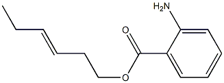 Anthanilic acid 3-hexenyl ester 结构式