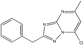 2-Benzyl-7-chloro-5-methyl[1,2,4]triazolo[1,5-a]pyrimidine