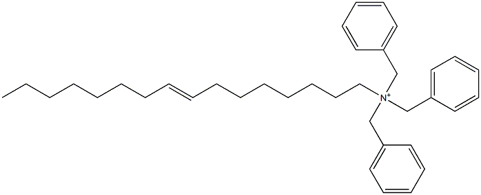 (8-Hexadecenyl)tribenzylaminium 结构式