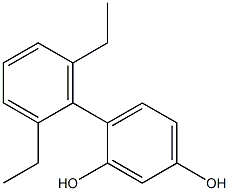 4-(2,6-Diethylphenyl)benzene-1,3-diol