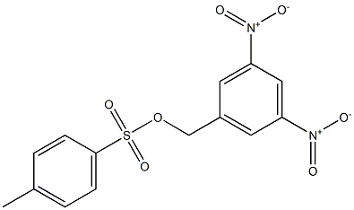 p-Toluenesulfonic acid 3,5-dinitrobenzyl ester Structure