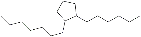  1-Hexyl-2-heptylcyclopentane