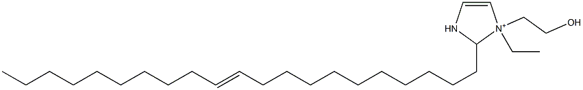 1-Ethyl-2-(11-henicosenyl)-1-(2-hydroxyethyl)-4-imidazoline-1-ium,,结构式
