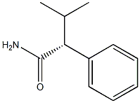 [R,(-)]-3-Methyl-2-phenylbutyramide Structure