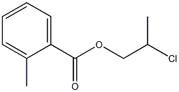 2-Methylbenzenecarboxylic acid 2-chloropropyl ester 结构式