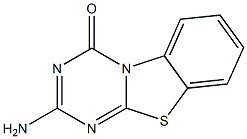 2-Amino-4H-s-triazino[2,1-b]benzothiazole-4-one