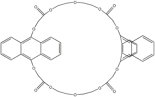 9,10-[(9,10-Anthracenediyl)bis(oxymethylenecarbonyloxyethyleneoxyethyleneoxycarbonylmethyleneoxy)]anthracene