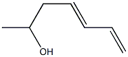 4,6-Heptadien-2-ol Structure