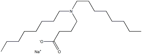 4-(Dioctylamino)butyric acid sodium salt